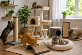 Best Scratching Posts and Cat Trees for Indoor Cats