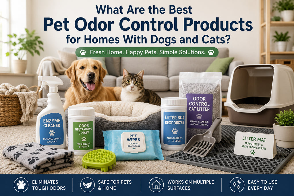 Best Pet Odor Control Products for Dogs and Cats