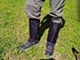 Snake Gaiters Leg Guards, Waterproof Snake Chaps for Hunting, Adjustable Protection for Men & Women