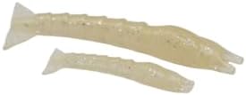 Get Thumped 3-Pack, Premium Soft Shrimp Bodies for Saltwater Fishing - Unrigged Lifelike Bait Perfect for Inshore