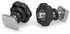 RAILBLAZA QuickGrip Kayak Paddle Holder Clip - Trackmount for Paddle, Pole or Landing Net Storage