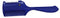 Tack N More Horse Mane Thinning Comb with Razor, Plastic, Blue, 2" x 7.5 inches,