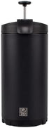 Steel Toe 3.0 Travel Coffee Press - Brew 20 fl.oz On The Go, Double Wall Vacuum Insulated French Press (Obsidian Black)