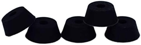 (71A) Teak Tuning Bubble Bushings Pro Duro Series in Black - Medium - Custom Molded Fingerboard Tuning