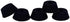 (71A) Teak Tuning Bubble Bushings Pro Duro Series in Black - Medium - Custom Molded Fingerboard Tuning