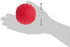 3 Inches, Jolly Pets Tuff Tosser Bouncing Ball Tog Toy/Treat Holder, Red