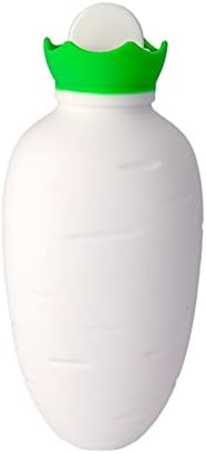 SHUOCONG Packs Silicone Hot Water Bottle Cute Radish Winter Hand Warmer Microwave Heating Bag Suitable for All Seasons