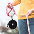 COOWONE Small Dog Treat Pouch, Waterproof Black Training Treat Bag for Portable Pet Snack Storage