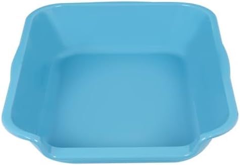 Ying Tutu 2 Pack 20" 15.5" of Extra Large Cat Litter Box (ABS Material), Low Entry Senior Litter Pen for Geriatric