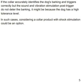 Tiniest Bark Collar for Small Dogs 5-15lbs, Rechargeable, No Shock with Vibration & Sound, Orange