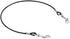 Mogoko Pet Dog Car Seat Belt Restraint - Coated Stainless Steel Chew Proof Vehicle Safety Tether Cable