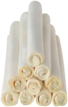 Retriever Roll 9-10 inch all Natural Rawhide Dog Treat (10 Pack)