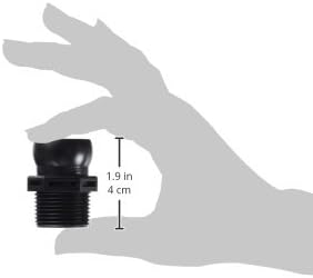 Lifegard Aquatics ARP270854 Ball Socket Male Pipe Thread Connector for Aquarium Filter, 3/4-Inch