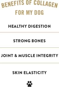 Collagen Chips, Peanut Butter, Healthy Joint Support Dog Treat, Rawhide Alternative, 8.2 oz Bag