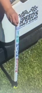 VIDEO-26 Inch Scramble Pick Stick - Single Head for Golf CART, Great PRIZES for Scramble Play, USA Made