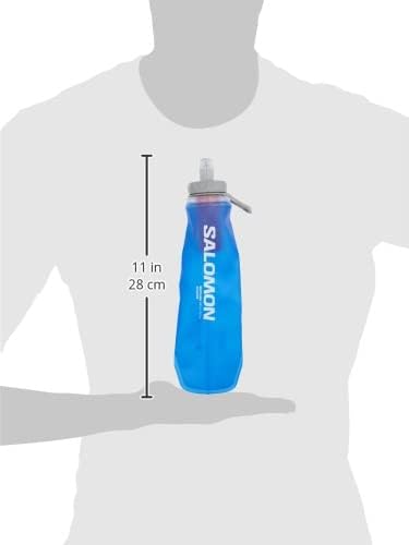 Salomon SOFT FLASK XA FILTER Running Hydration Accessories, 490ml, Clear Blue