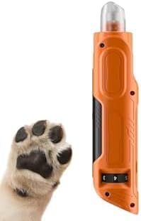 PAPIFEED 6 Speed Pet Nail Grinder with Dual LED Lights, Rechargeable Dog