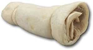 6 5 Pack, Top Dog Chews Roasted Beef Cheek Rolls, Long Lasting Dog Bones for Aggressive Chewers, Rawhide Free Dog