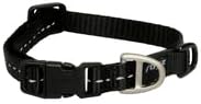 Reflective Dog Collar for Medium Dogs - Adjustable 12-17 inches - Brown