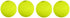 Chew King 3 Inch Supreme Rubber Balls (4-Pack) for Large Breeds