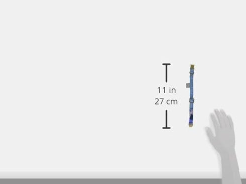 Just Denim Collection Collar for Pets in Blue and Purple-Prints