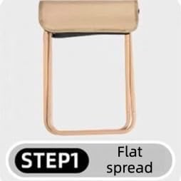 Backpacking Portable Folding Camp Stool Lightweight Foldable Camping Stool Collapsible Travel Fishing Stool Chair