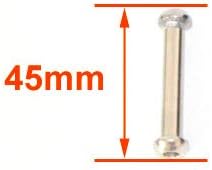 L-faster 8 Inch Scooter PU Wheel with Bearings, Kids Kickscooter Replacement Wheel, Solid Wheel