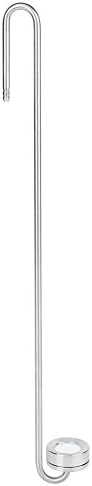 TOPINCN Stainless Steel CO2 Diffuser, Bubble Counter with U Shape Tube for Aquarium Plants