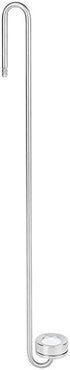 TOPINCN Stainless Steel CO2 Diffuser, Bubble Counter with U Shape Tube for Aquarium Plants