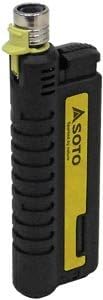 SOTO Pocket Torch, Refillable Extended Torch Lighter with Telescoping Burner Head, Electronic Ignition, Strong