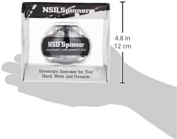 NSD Power Essential Spinner Gyro Hand Grip Strengthener for Wrist and Forearm