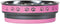 Loving Pets Corsa Pet Bowl for Dogs, Medium, Fiery Pink