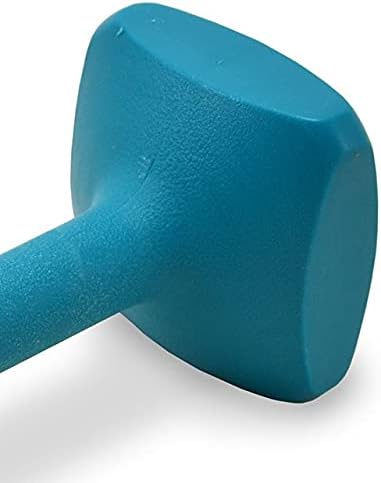 J&J Dog Supplies Obedience Retrieving Dumbbell with 3" Ends, 15/16" Diameter Bit, Teal, Large
