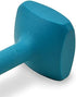J&J Dog Supplies Obedience Retrieving Dumbbell with 3" Ends, 15/16" Diameter Bit, Teal, Large