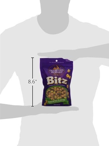 634467 8-Pack Assorted Bitz Treat for Pets, 8-Ounce