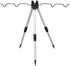 Fishing Rod Tripod Stand Fishing Rod Holder Aluminum Alloy Telescopic Legs