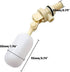 2 Pack Float Valve - Automatic Pet Water Dispenser, 1/2" Shut Off Waterer Bowl with Adjustable Arm for Horses, Cattle,