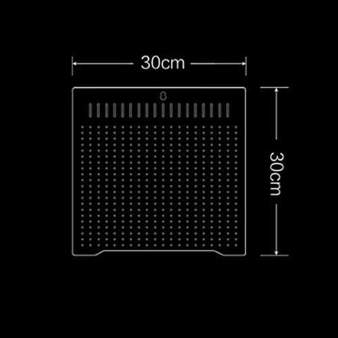 ONE SET Clear Fish Tank Divider Board (with Suction Cups) DIY Easy to Cut and Assemble for 5 or 10 Gallon Tank (White)