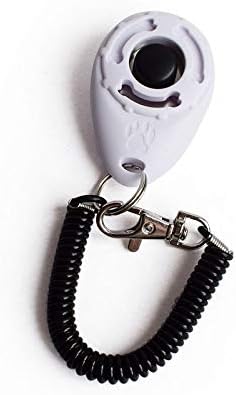 Ruconla- 4 Pack Dog Training Clicker with Wrist Strap - Pet Training Clicker Set