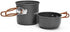 Lixada Camping Cookware Set, Portable Mess Kit Cooking Set for Picnic Hiking Backpacking Travel