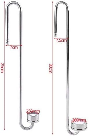 Zerone Co2 Diffuser, Stainless Steel Carbon Dioxide Diffuser, Fish Supplies Aquarium Equipment (L 300mm)