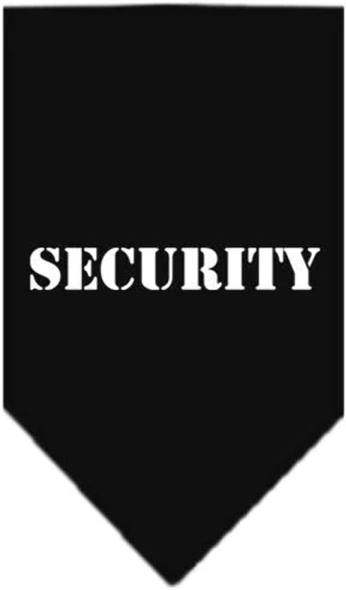 Mirage Pet Products Security Screen Print Bandana, Large, Yellow