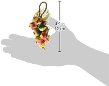 Planet Pleasures Small Cluster Square Balls Bird Toy by