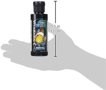 Brightwell Aquatics Vitamarin C, 125 mL Concentrated Vitamin C Supplement for Marine Aquariums