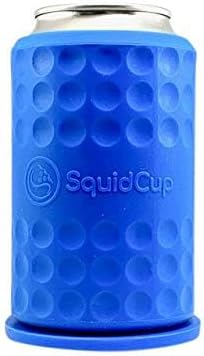 Sqoozie Non-Tipping Insulated Boat Can Holder, Island Blue, Portable Magnetic & Suction for SUP's, Kayaks, RVs, ATV
