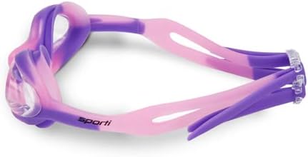 Sporti Unisex Junior Swimming Goggles, Swim Goggles for Kids, Safety for Pool and Beach, Anti Fog UV Protection