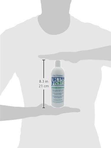473ml Chris Christensen Spectrum Ten Dog Conditioner, Groom Like a Professional, Gentle Cleansing, Leaves Coat Soft