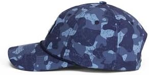 Fishing Men's Mid Crown 6 Panel Adjustable Snapback Hat One Size