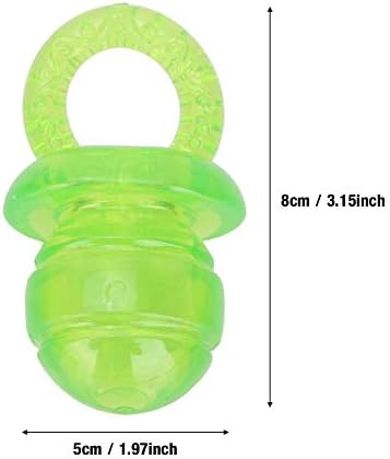 5Pcs Pet Chew Nipple Shape Toy Set, Cute Puppy Kitten Molar Pacifier for Dogs, Interactive Chew