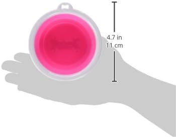 Bamboo Bamboo 1-Cup Silicone Pop-Up Travel Bowl, Colors Vary